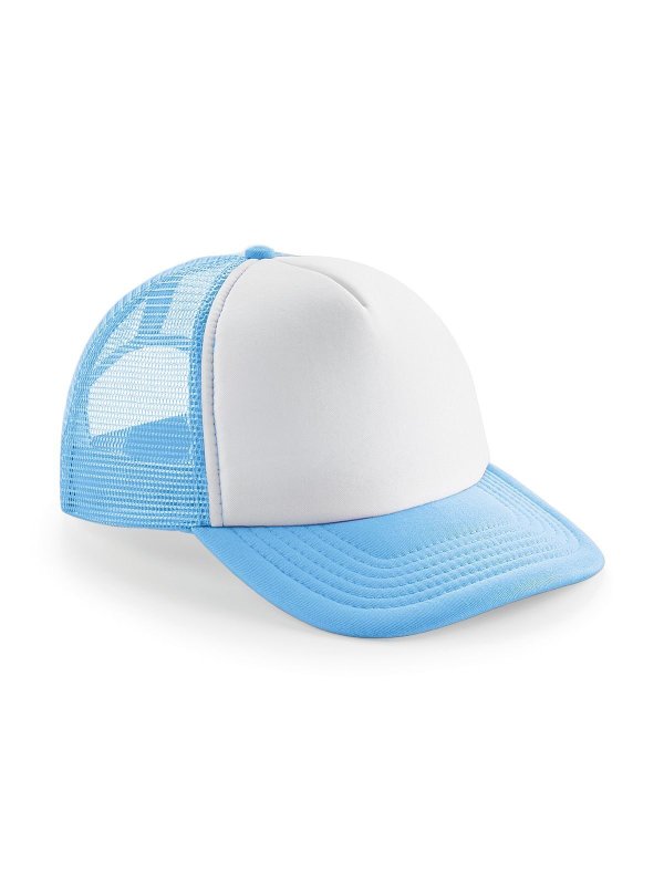 sky blue/white